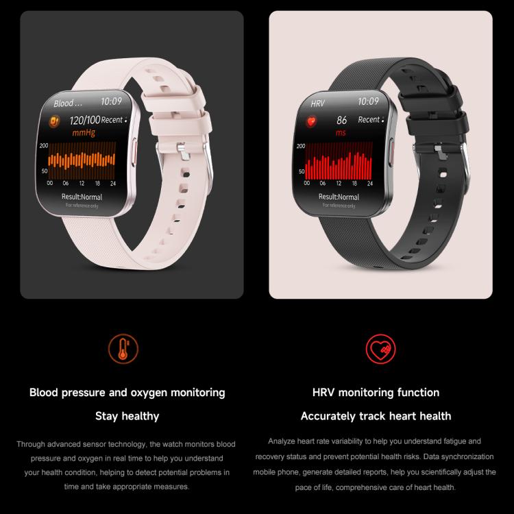 U17 1.85 inch Ultra-thin Curved Screen IP68 Sports Smart Watch(Black) - Smart Watches by buy2fix | Online Shopping UK | buy2fix