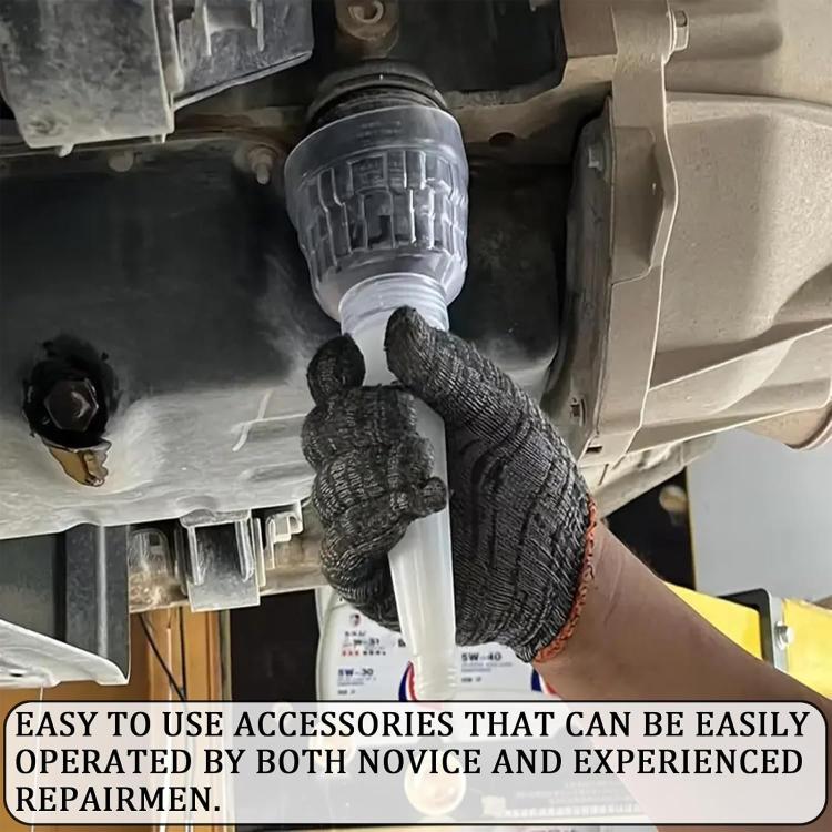 Car Oil Filter Removal Tool Universal Anti-scald Funnel, Size:235 x 90mm - Oil Filters & Accessories by buy2fix | Online Shopping UK | buy2fix