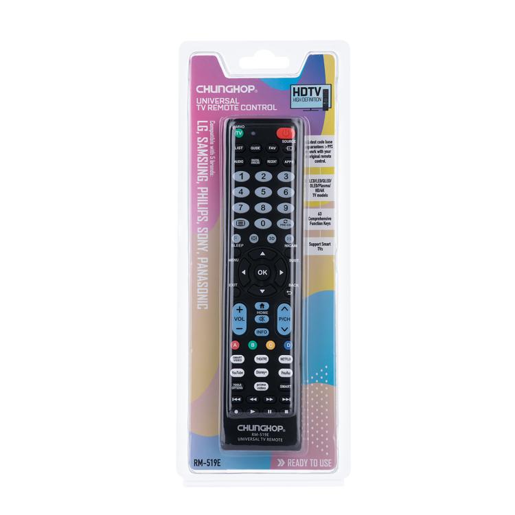 CHUNGHOP RM-519E TV Remote Control For LED/LCD TV - TV by CHUNGHOP | Online Shopping UK | buy2fix