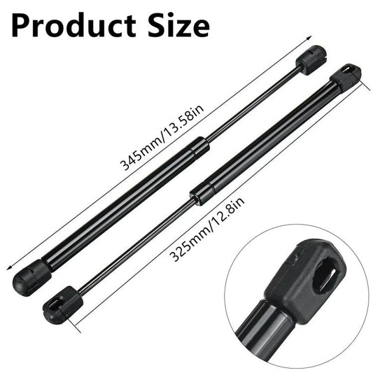 For Toyota Hilux Iii Vii 2pcs/Pack 325mm ARB Canopy Rear Window Glass Support Struts 1921VR(Black) - Engine Fittings by buy2fix | Online Shopping UK | buy2fix