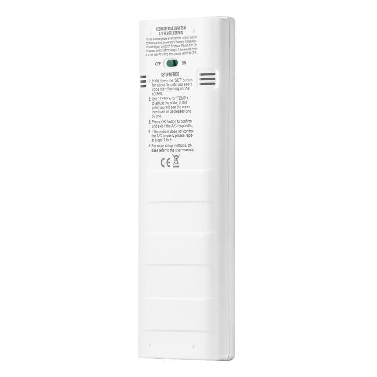 CHUNGHOP K-3308E Universal Air Conditioner Remote Control with Flashlight and LCD Backlight - Air-Conditioner by CHUNGHOP | Online Shopping UK | buy2fix