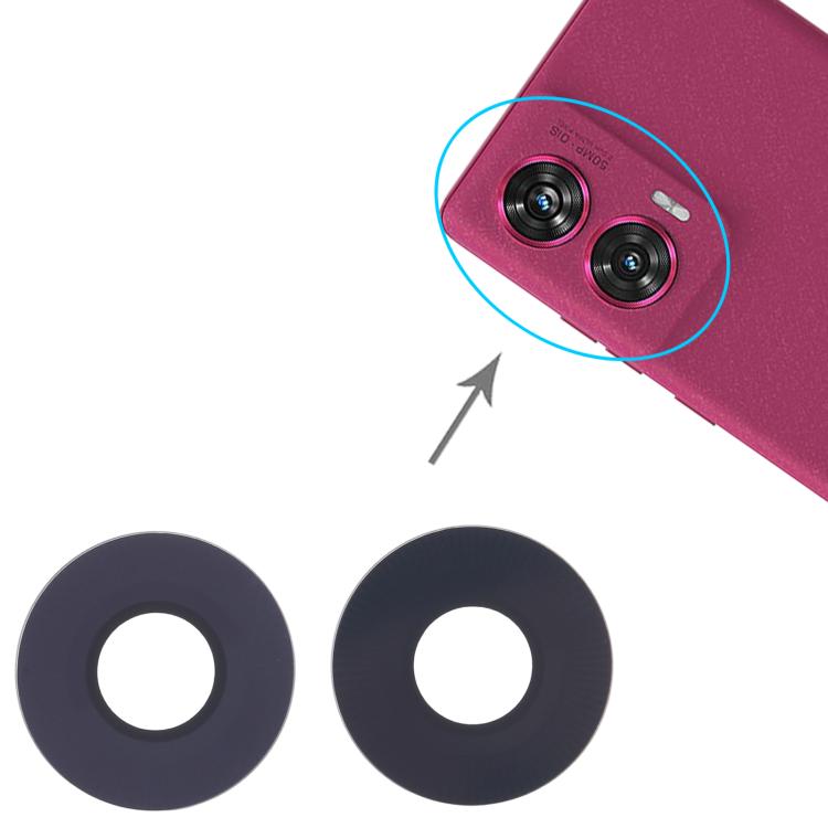 For Motorola Edge 50 Fusion 10set OEM Back Camera Lens - Camera Accessories by buy2fix | Online Shopping UK | buy2fix