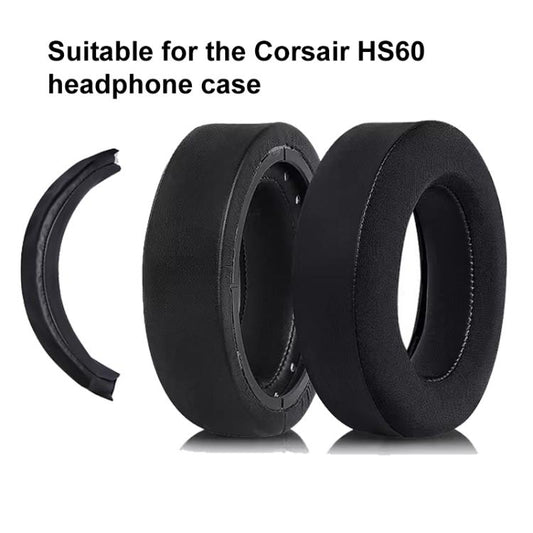 Headphone Head Beam Protective Cover For Corsair HS75 XB / HS70 Pro / HS60 Pro / HS50(Black White) - Earmuff & Pad by buy2fix | Online Shopping UK | buy2fix