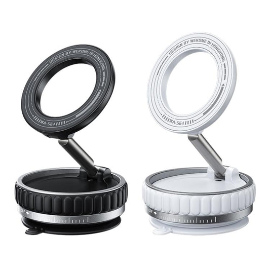 WK WA-S64 K-Captain Lynjia MagSafe Magnetic Rotating Foldable Car Phone Holder(Black) - Universal Car Holders by WK | Online Shopping UK | buy2fix