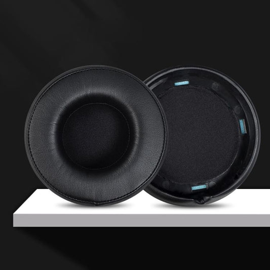 2pcs Protein Leather Earpads For SteelSeries Siberia 650(Black) - Earmuff & Pad by buy2fix | Online Shopping UK | buy2fix