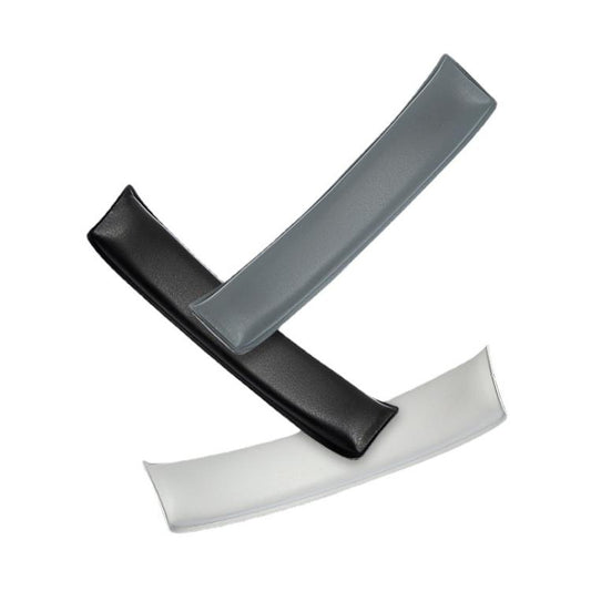 For Motorola Moto Pulse Escape Protein Leather Headbeam Protective Cover(Light gray) - Earmuff & Pad by buy2fix | Online Shopping UK | buy2fix