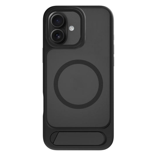 For iPhone 17 Kalebol MagSafe Invisible Tilt Holder PC Hybrid TPU Case(Black) - iPhone 17 Cases by Kalebol | Online Shopping UK | buy2fix