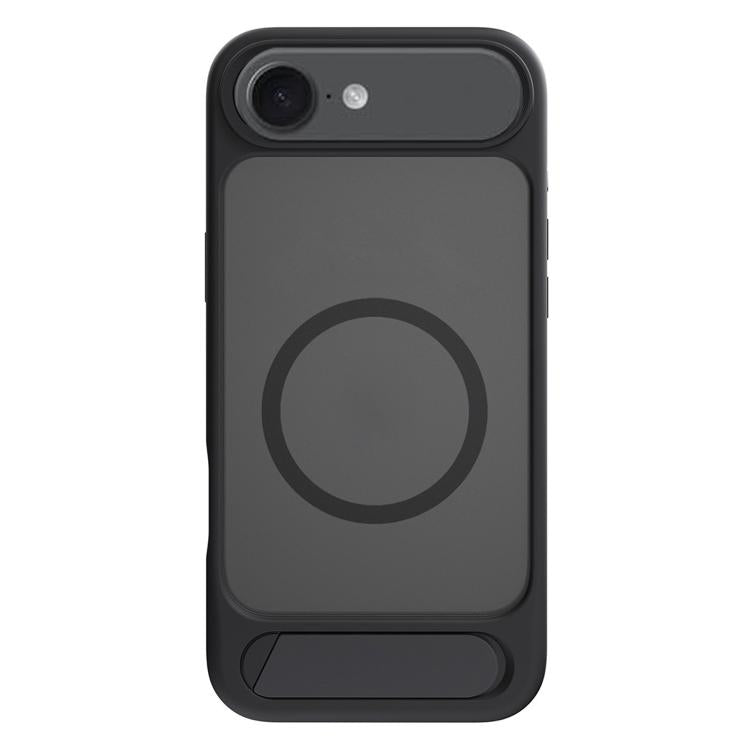 For iPhone Air Kalebol MagSafe Invisible Tilt Holder PC Hybrid TPU Case(Black) - iPhone Air Cases by Kalebol | Online Shopping UK | buy2fix
