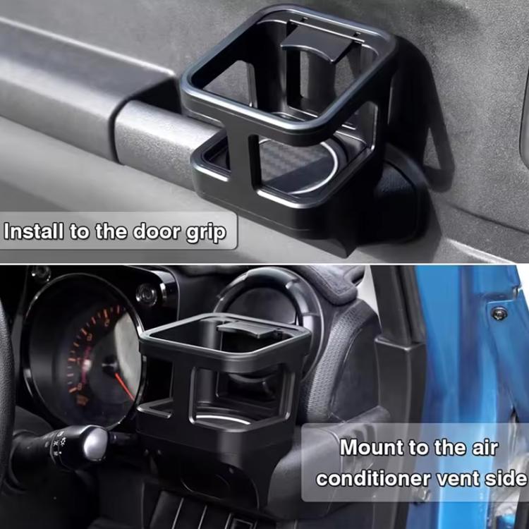 For Suzuki Jimny JB74 / JB64 2018- Car Air Outlet Water Cup Holder(Black) - Car Drink Holders by buy2fix | Online Shopping UK | buy2fix