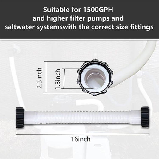 16 inch Pool hose For Intex Filter Pump - Swimming Pool Parts by buy2fix | Online Shopping UK | buy2fix
