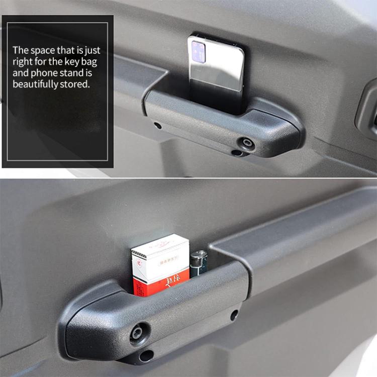 1 Pair For Suzuki Jimny JB74 / JB64 2018- Car Door Storage Box(Black) - Stowing Tidying by buy2fix | Online Shopping UK | buy2fix