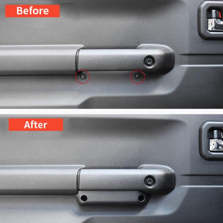 1 Pair For Suzuki Jimny JB74 / JB64 2018- Car Door Storage Box(Black) - Stowing Tidying by buy2fix | Online Shopping UK | buy2fix