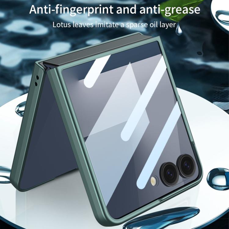 For Samsung Galaxy Z Flip7 5G GKK Integrated Ultra-thin Full Coverage Phone Case(Silver) - Galaxy Z Flip7 5G Cases by GKK | Online Shopping UK | buy2fix