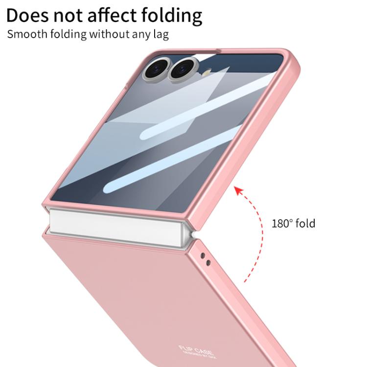 For Samsung Galaxy Z Flip7 5G GKK Integrated Ultra-thin Full Coverage Phone Case(Titanium Grey) - Galaxy Z Flip7 5G Cases by GKK | Online Shopping UK | buy2fix