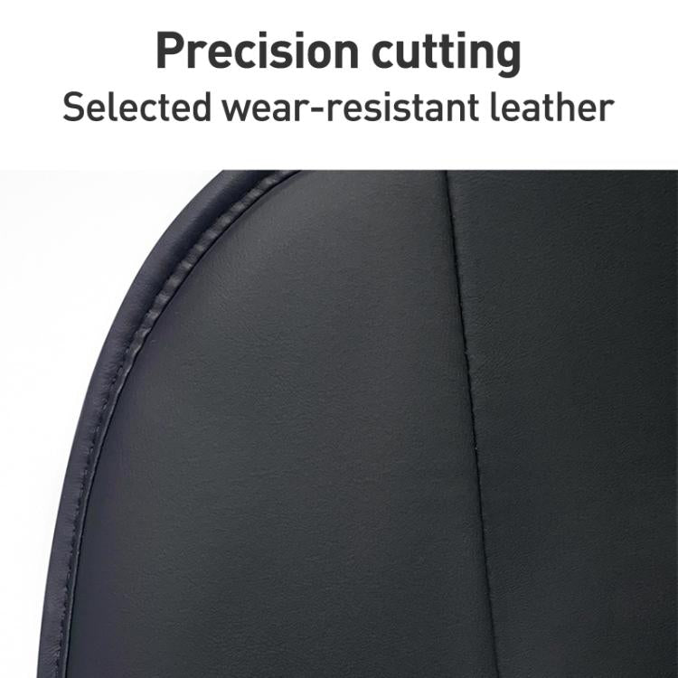 Car SUV PU Leather Seat Cushion Pad(Grey) - Seat Accessories by buy2fix | Online Shopping UK | buy2fix