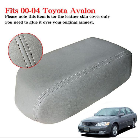 Car Central Armrest Box Protective Leather Cover for Toyota Avalon 2000-2004(Black) - Seat Accessories by buy2fix | Online Shopping UK | buy2fix