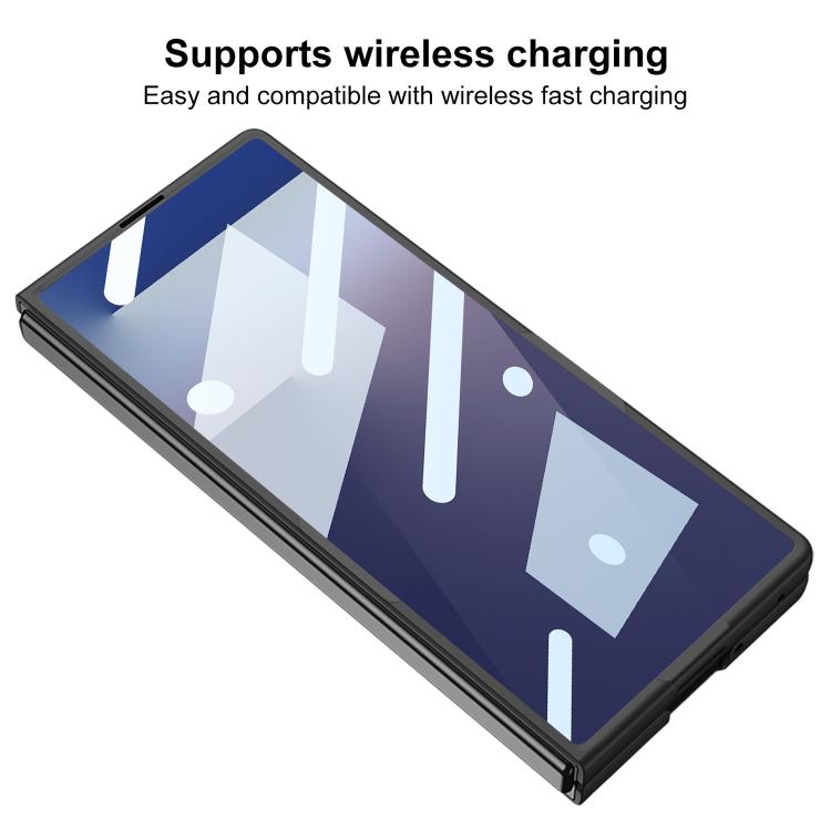 For Samsung Galaxy Z Fold7 5G GKK Integrated Ultra-thin MagSafe Magnetic Folding Phone Case(Silver) - Galaxy Z Fold7 5G Cases by GKK | Online Shopping UK | buy2fix