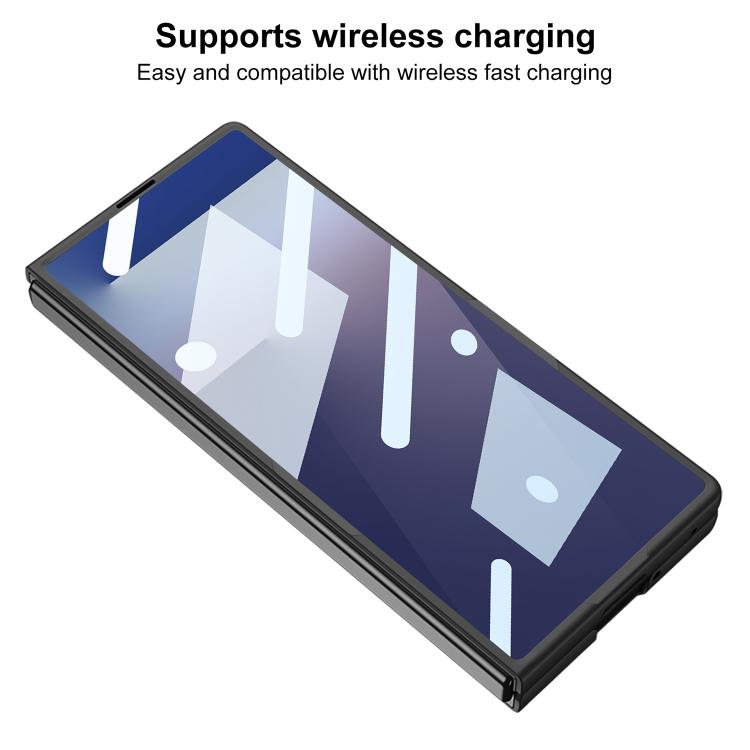 For Samsung Galaxy Z Fold7 5G GKK Integrated Ultra-thin MagSafe Phone Case(Black) - Galaxy Z Fold7 5G Cases by GKK | Online Shopping UK | buy2fix