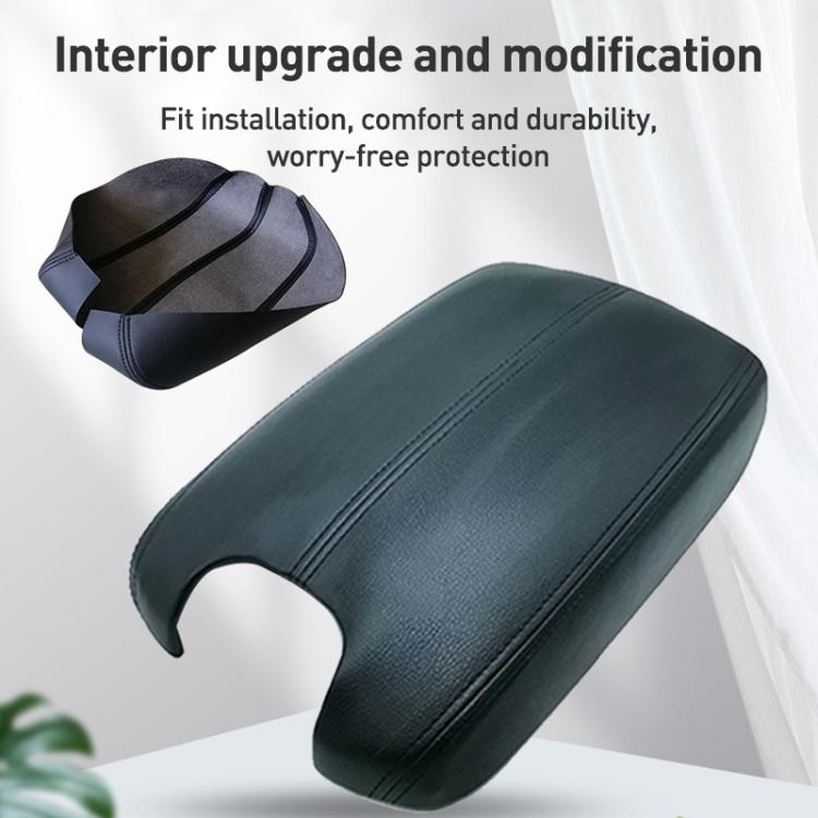 Car Central Armrest Box Protective Leather Cover for Honda Accord 8th Generation(Black) - Seat Accessories by buy2fix | Online Shopping UK | buy2fix