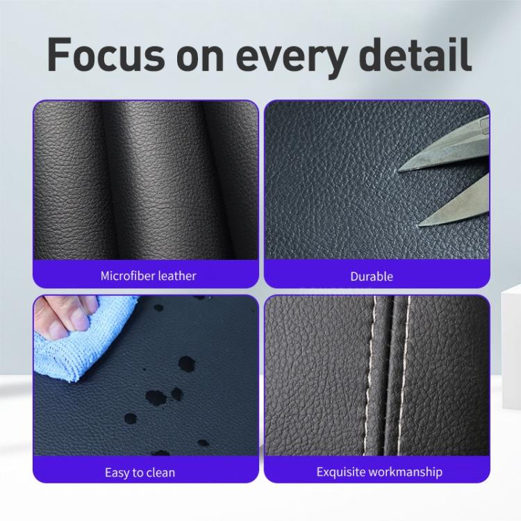 Car Central Armrest Box Protective Leather Cover for Honda Accord 8th Generation(Black) - Seat Accessories by buy2fix | Online Shopping UK | buy2fix