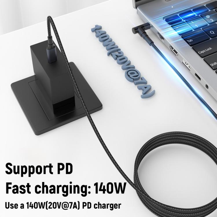 1.8m 140W Type-C to DC Laptop Charging Cable, Model:DC5.5x2.1mm 20V7A - Universal Power Adapter by buy2fix | Online Shopping UK | buy2fix