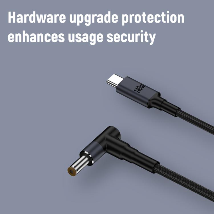 1.8m 140W Type-C to DC Laptop Charging Cable, Model:DC5.5x2.1mm 20V7A - Universal Power Adapter by buy2fix | Online Shopping UK | buy2fix