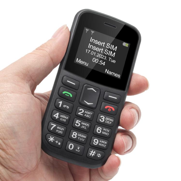 MXMID B210 Keypad Phone, 1.77 inch SC6531E, LED Flashlight, Big Keyboard Big Fonts, SOS, Network: 2G, Dual SIM, Plug:AU Plug(Blue) - Others by buy2fix | Online Shopping UK | buy2fix