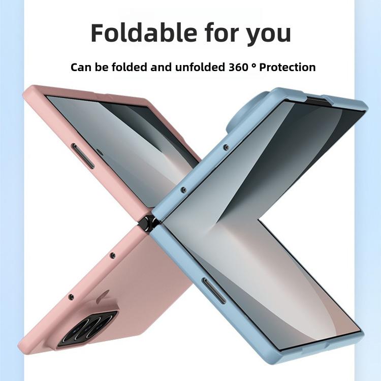 For Samsung Galaxy Z Fold7 Kalebol Ultra-thin Shockproof PC Phone Case(White) - Galaxy Z Fold7 5G Cases by Kalebol | Online Shopping UK | buy2fix
