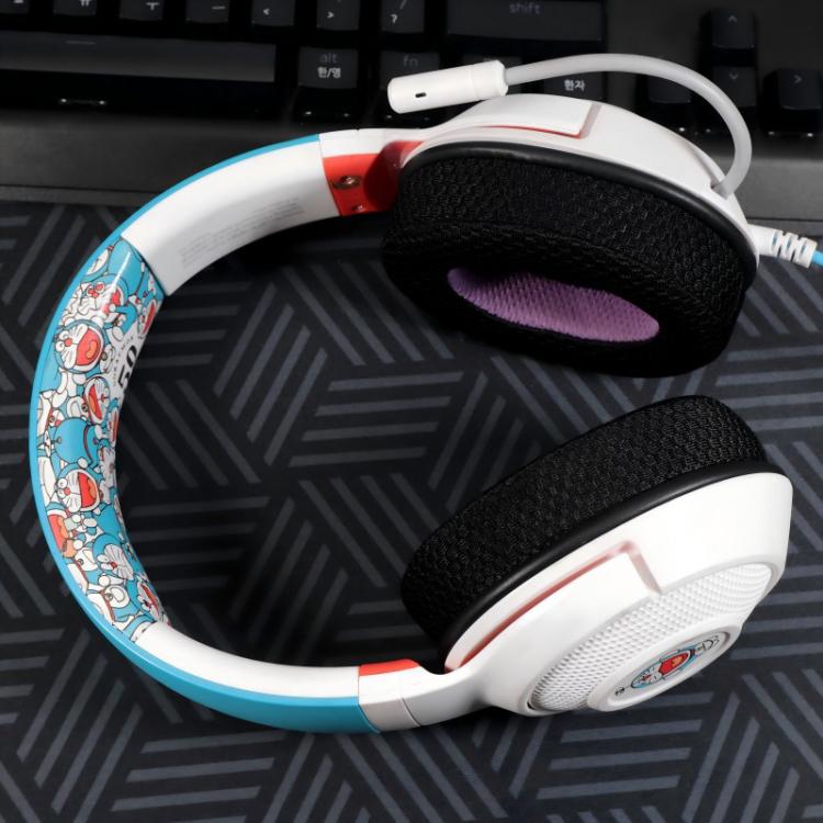 2pcs Insert Replacement Earpads For Razer Standard X / Kraken X / V3 X, Material:Net Fabric(Black Purple) - Earmuff & Pad by buy2fix | Online Shopping UK | buy2fix