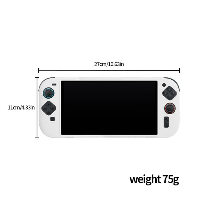 For Nintendo Switch 2 Game Console Silicone One-piece Protective Case(Black) - Cases by buy2fix | Online Shopping UK | buy2fix