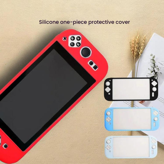For Nintendo Switch 2 Game Console Silicone One-piece Protective Case(Blue) - Cases by buy2fix | Online Shopping UK | buy2fix