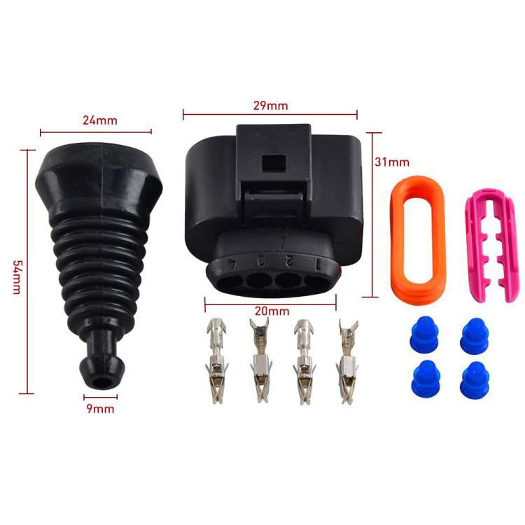 1 Set For Audi A7 3.0T 2016 Car Ignition Coil Connector Repair Kit, Small Size 1J0973704 - Electronic Test by buy2fix | Online Shopping UK | buy2fix