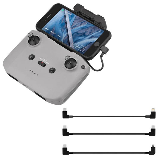 BRDRC Data Cable for DJI Mavic Air 2 / Air 2S / Mini 2, Type:30cm Type-C to 8 Pin - Cable & Adapter by BRDRC | Online Shopping UK | buy2fix