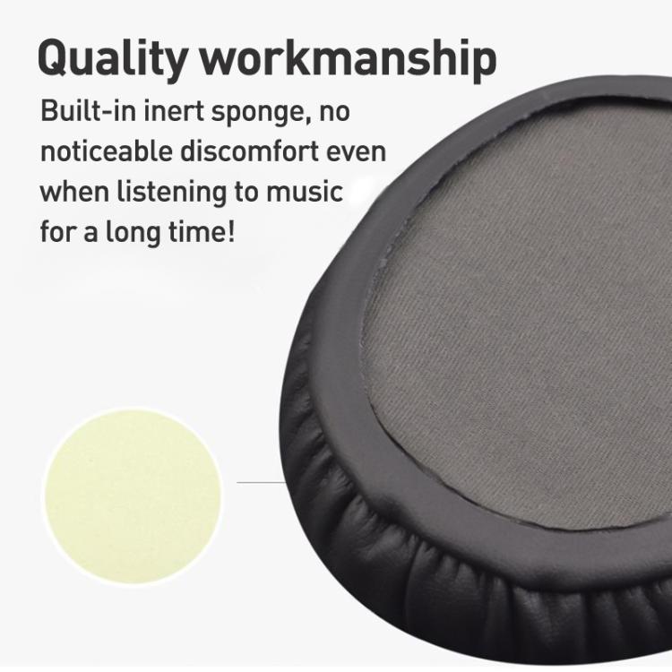 2pcs Football Net Earphone Replacement Earpads Pads For Sony WH-CH700N / MDR-ZX780 / ZX770(Black) - Earmuff & Pad by buy2fix | Online Shopping UK | buy2fix