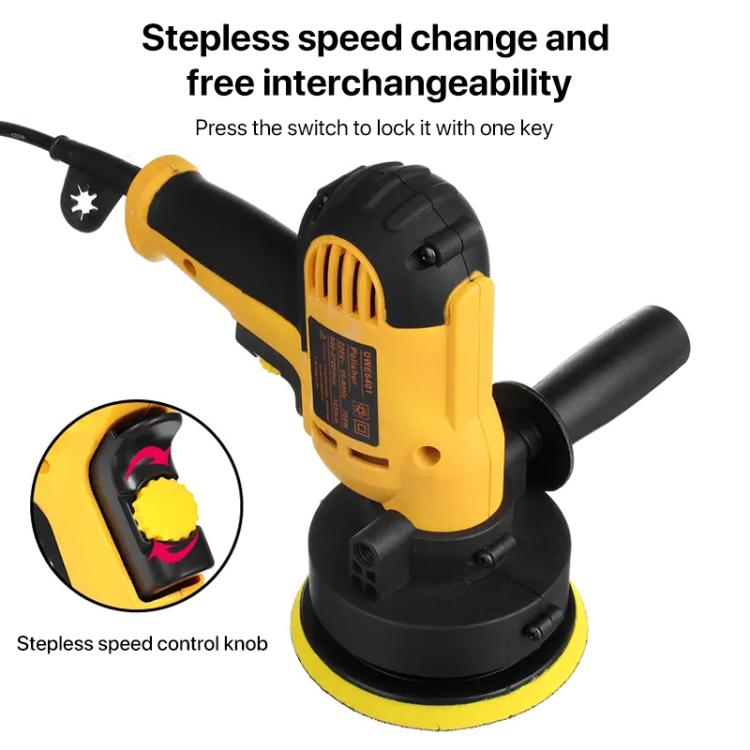 9pcs / Set MOYI Car Hand-held Electric Beauty Waxing Sealing Glaze Polishing Machine(US Plug) - Polishing Machine & Accessories by buy2fix | Online Shopping UK | buy2fix