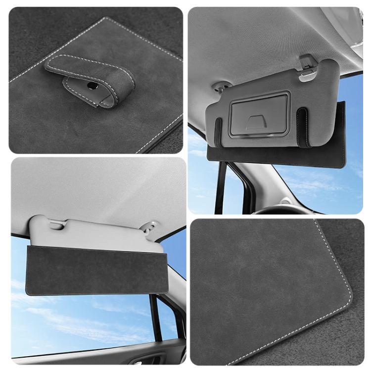 Car Sun Visor Card Extension Clip(Beige) - Sunglasses & Glasses Clips by buy2fix | Online Shopping UK | buy2fix