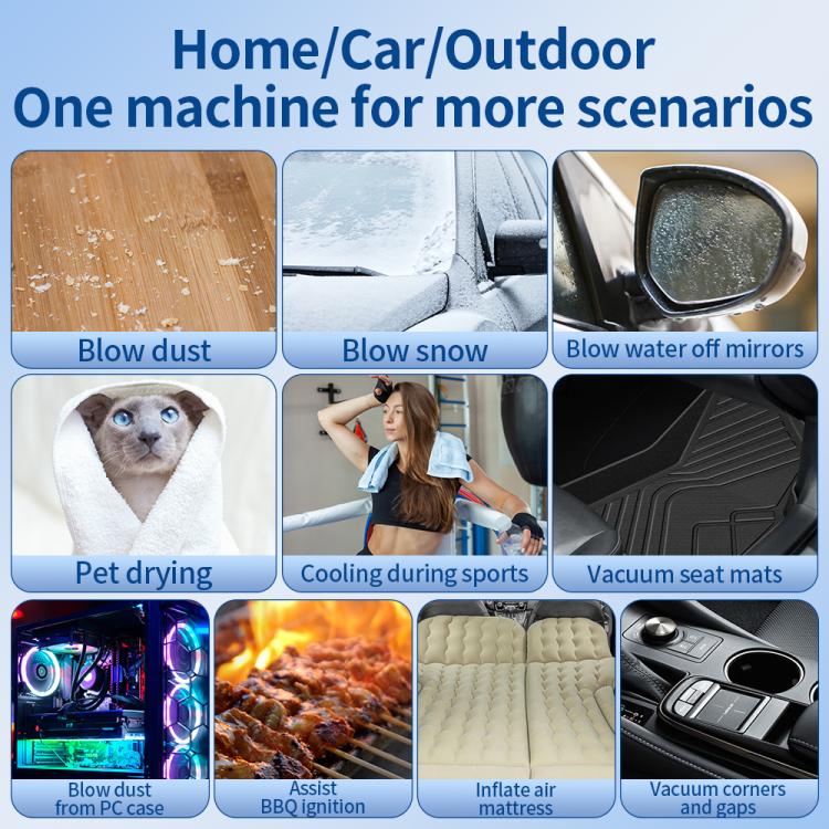 F1 Stepless Speed High-Power Turbo Handheld Fan(Dark Grey) - Electric Fans by buy2fix | Online Shopping UK | buy2fix