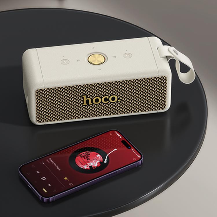 hoco HT1 Pro Marquis Sports Bluetooth 5.4 Speaker Support TWS / FM / TF Card / USB / AUX(Black) - Desktop Speaker by hoco | Online Shopping UK | buy2fix