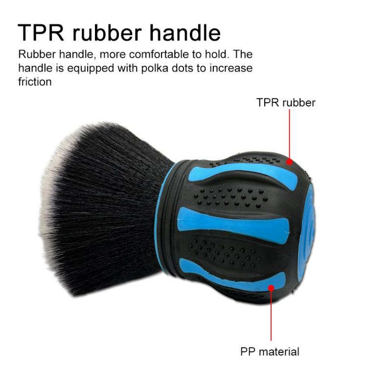 Car Large Round Head Soft Bristle Ball Interior Cleaning Brush(Sky Blue) - Car washing supplies by buy2fix | Online Shopping UK | buy2fix