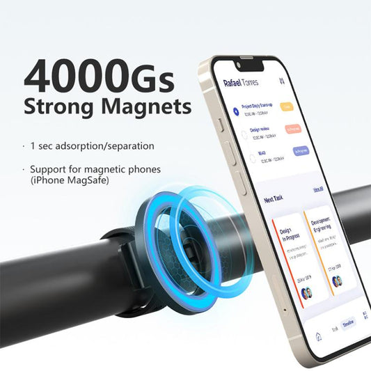 MagSafe Magnetic Wrist Strap Holder Portable Lazy Bracket(Black) - Universal Car Holders by buy2fix | Online Shopping UK | buy2fix