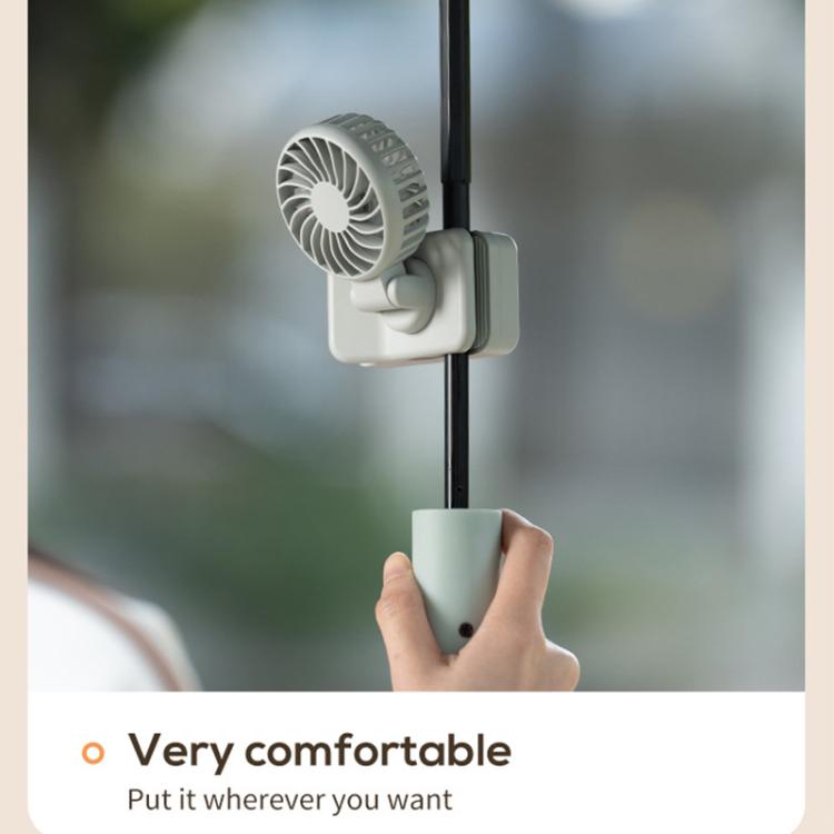 DQ259 Multifunctional Mini Electric Clip Fan(Apricot) - Electric Fans by buy2fix | Online Shopping UK | buy2fix