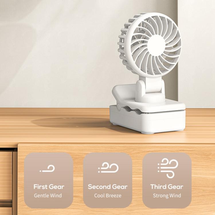 DQ259 Multifunctional Mini Electric Clip Fan(Ice Green) - Electric Fans by buy2fix | Online Shopping UK | buy2fix