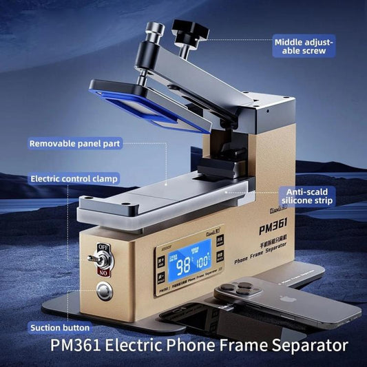 Qianli PM361 Electric Mobile Phone Disassembly Frame Back Cover Separator, Plug:EU Plug - Separation Equipment by QIANLI | Online Shopping UK | buy2fix