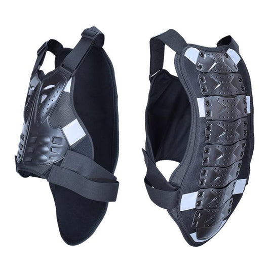 GHOST RACING GH-HJY08 Motorcycle Armor Vest Chest Protector Riding Hard Shell Clothes, Size:XL(Black) - Protective Gear by GHOST RACING | Online Shopping UK | buy2fix