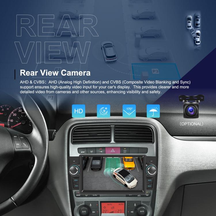 For Fiat Punto 2005-2009 Android 15 7 inch 2G+64G Car Central Control Audio Video Navigation, Specification:Standard+AHD+Microphone - Car MP3 & MP4 & MP5 by buy2fix | Online Shopping UK | buy2fix