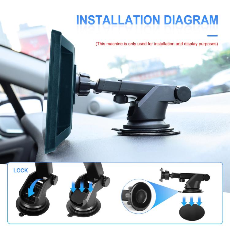 9 inch Android 15 2G+32G Car Reversing Display Monitor Screen Without Rear View Camera WiFi Version(Black) - Car Monitor by buy2fix | Online Shopping UK | buy2fix