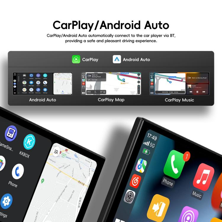 9 inch Android 15 2G+32G Car Reversing Display Monitor Screen Without Rear View Camera WiFi Version(Black) - Car Monitor by buy2fix | Online Shopping UK | buy2fix