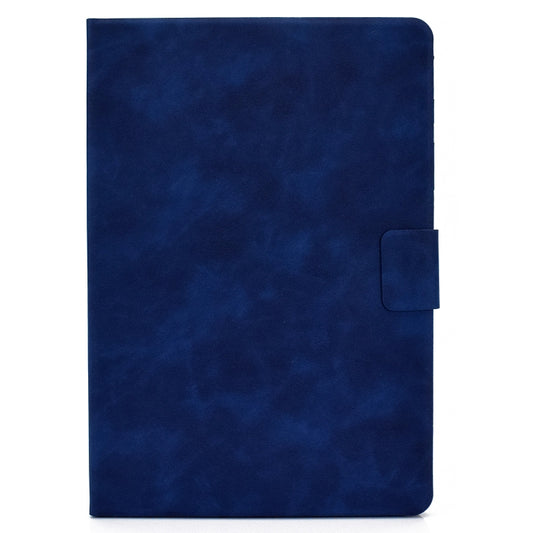 For iPad Air 2020 10.9 Cowhide Texture Horizontal Flip Leather Case with Holder & Card Slots & Sleep / Wake-up(Blue) - iPad Air (2022) / (2020) 10.9 Cases by buy2fix | Online Shopping UK | buy2fix