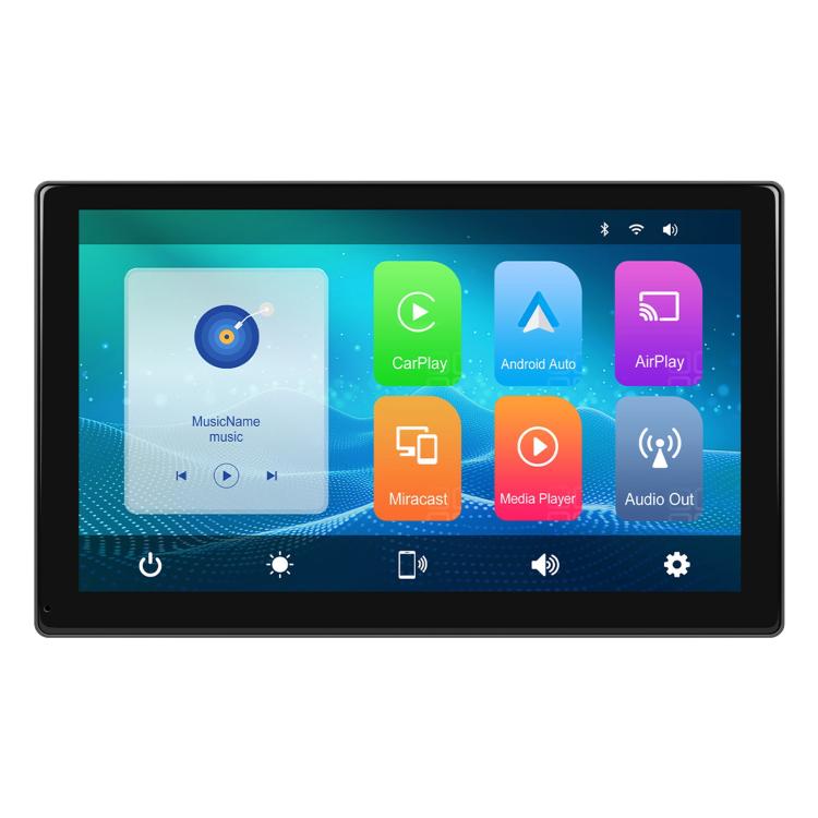9 inch Car Wireless CarPlay and Android Auto Car HD Navigation Display, Specification:Standard - Car MP3 & MP4 & MP5 by buy2fix | Online Shopping UK | buy2fix