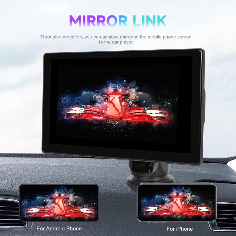 9 inch Car Wireless CarPlay and Android Auto Car HD Navigation Display, Specification:Standard - Car MP3 & MP4 & MP5 by buy2fix | Online Shopping UK | buy2fix